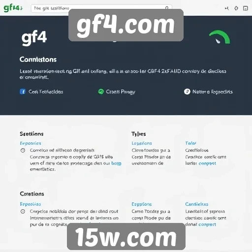 Análise das características de usabilidade do site gf4.com